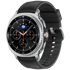 SAMSUNG Pametni sat Galaxy Watch 8 Classic, srebrni, crni remen
