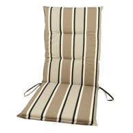 Jastuk za stolicu Sa naslonom Lux 120x50x6 cm 10468, sort mix