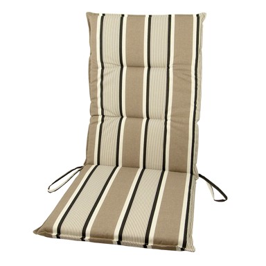 Jastuk za stolicu Sa naslonom Lux 120x50x6 cm 10468, sort mix