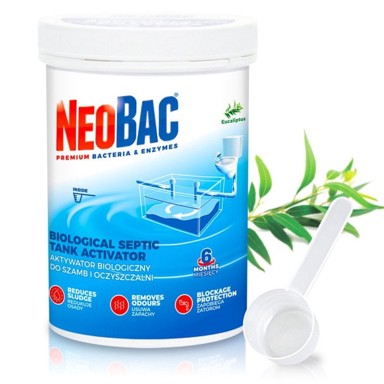 NEOBAC aktivator bakterija za septičke jame i pročistače, 600 g