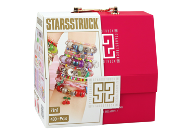 Kreativni set za ljepotu u kutiji za izradu nakita i dodataka