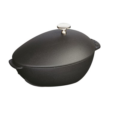 STAUB Lonac za školjke Special Cocotte, crni 2 l
