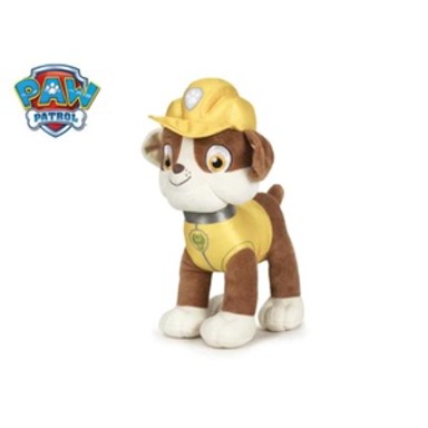 Paw Patrol plišana igračka Rubble, 19 cm