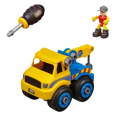 Policijski auto 2u1 transformacija, mornarsko plavo, 16 cm