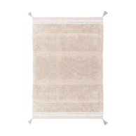 LORENA CANALS Svijetlo ružičasti periv/ručno rađen pamučan tepih 90x130 cm Bloom Rose