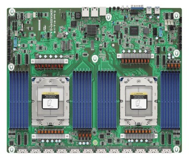 ASROCK Matična ploča GENOA2D24G-2L+ Socket SP5 AMD EPYC 9004 (24× DIMM, NVMe, 2× M.2, 2× GbE, IPMI)