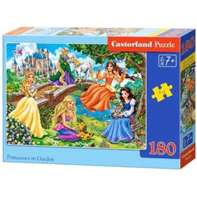 CASTORLAND Puzzle Princeze u vrtu, 180 komada