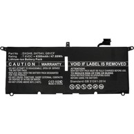 COREPARTS Baterija za Dell laptop 47,88Wh Li-Pol 7,6V 6300mAh crna
