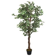 Umjetno stablo fikusa, 1008 listova, visina 180 cm, zeleno