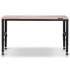 VEVOR Radni stol podesive visine 154,9 x 50,8 x 91 cm smeđi