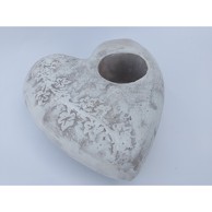 Cvjetni aranžman Stalak Srce za Svijeću 23x8x27cm