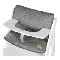 ROBA Sivo-smeđa dječja blagovaonska stolica Luxe