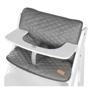 ROBA Sivo-smeđa dječja blagovaonska stolica Luxe