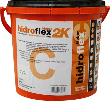 HIDROFLEX Polimer cementa hidroizolacija KOMP. C 6 Lit