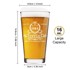 NIKCORP Krigla za pivo 1984 Limited Edition, 480 ml, staklo