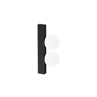 Zidna svjetiljka Ping Pong, LED, AP2, crna