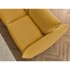 BOBOCHIC PARIS Žuta sklopiva sofa 214 cm Ernest, 214x120x87 cm