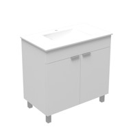 AQUAART Kupaonski ormarić Ana, bijeli sjaj, donji 80