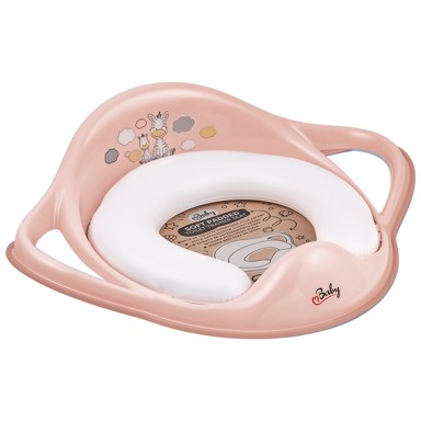 MALTEX Tapecirana daska za WC Zebra roza