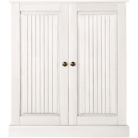 STØRAA Bijeli ormarić od masivnog bora, 100x34 cm Mille