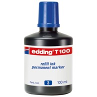 EDDING Tinta za marker permanentni 100ml T100 plava