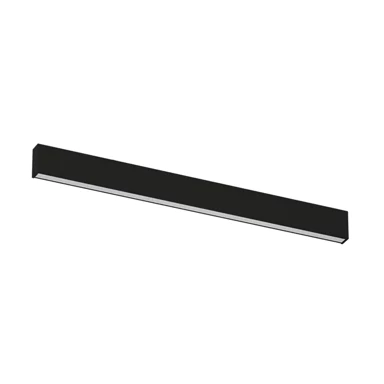 Zidna svjetiljka Box, 4452 lm, 2700 K, IP40, crna