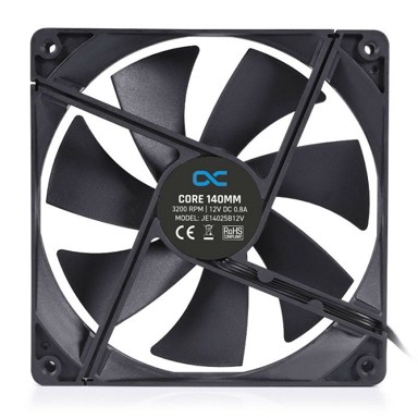 ALPHACOOL Računalni ventilator Core PWM, 3200 rpm, 140 mm, crni 24847