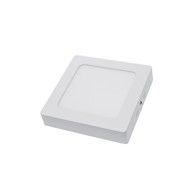 LED Nadgradni kvadratni panel, 12W, toplo bijela