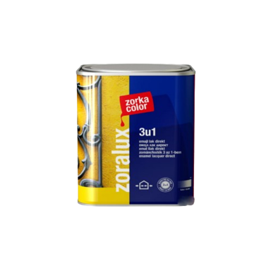 ZORALUX Temeljno-završni Emajl lak Direkt 3u1 za metal, antracit siva 7016