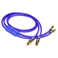 Kabel BLACK RHODIUM Calypso stereo Interconnect 1m