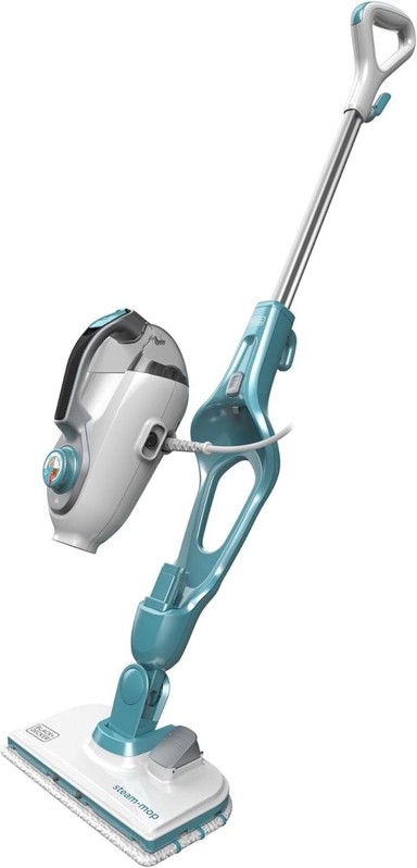 BLACK+DECKER Višenamjenski parni čistač Steamitt, ručni čistač, rukavica, 12 dodataka, 1300 W