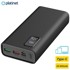 PLATINET Punjiva baterija PMPB20WQC727B, 20.000 mAh, QC 3.0, PD 3.0, USB-C, crna