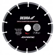 DEDRA Dijamantna ploča za rezanje segmentna za keramiku i kamen, 110 mm