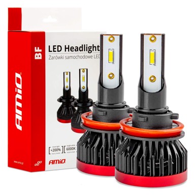 AMIO LED žarulje BF Series H8/H9/H11, 6000K, do 95% više svjetla