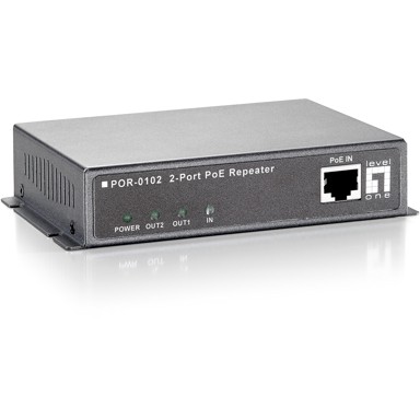 LEVELONE Repeater POR-0102, 2x PoE