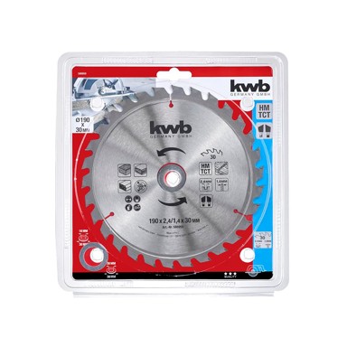 KWB List za kružnu pilu 190x30,30Z