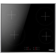 HANSA Ploča za kuhanje BHC66377, crna, staklokeramika