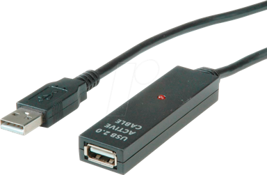 ROLINE Kabel VALUE USB2.0 A-A, M/F, 30m