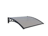 IWHOME Nadstrešnica za ulaz Artemis B-G 100x120 cm, prozirna