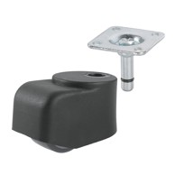 DORNER HELMER Valjkasti kotač s pločicom 25 mm 38x38 mm