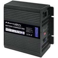 QOLTEC Pametni punjač baterija 51957 (za LiFePO4 AGM GEL SLA baterije, 50A, 12V)