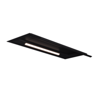 FIM AIRWORKS Kuhinjska napa Castore, 60 cm, mat crna, staklo