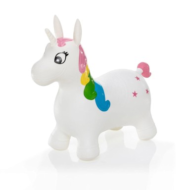 ZOPA Skakalica Skippy Unicorn bijela