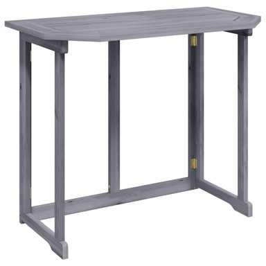 Bistro stol, 90 x 50 x 75 cm, masivno bagremovo drvo