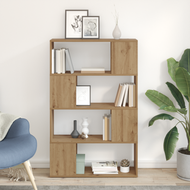 Regal 80x24x124 cm , prirodni hrast