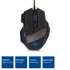 ACT Gaming miš AC5000, RGB, 3200 DPI, crni