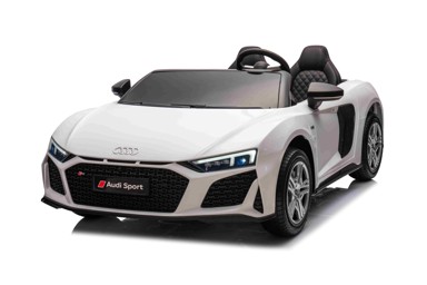 Auto na akumulator Audi R8 Spyder Lift, bijeli, dvosjed