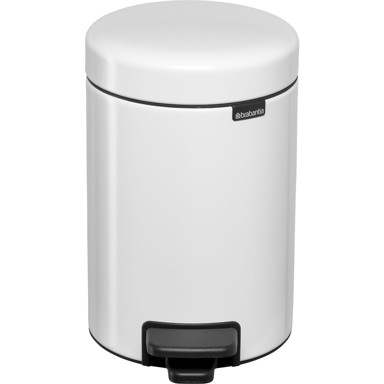 BRABANTIA Kanta za smeće s pedalom Newicon, 3,0 L, bijela