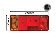 VAN WEZEL Zadnje svjetlo FIAT DUCATO 90-94 lijevo 90-02 SANDUČAR rikverc 2810925, IVECO 90-96