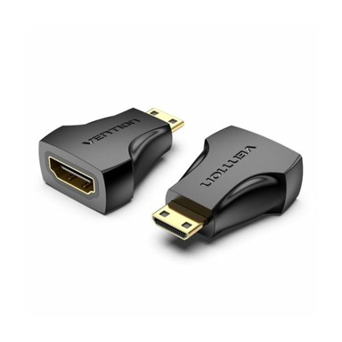 VENTION Mini HDMI muški na HDMI ženski adapter model AISB0, crna